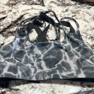 Women's Gray Swim/work out bralette